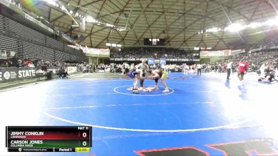 2A 215 lbs Champ. Round 1 - Carson Jones, Columbia River vs Jimmy Conklin, Lakewood