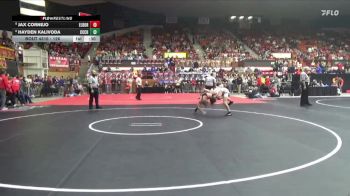 126 lbs Cons. Round 3 - Jax Cornejo, El Dorado vs Hayden Kalivoda, Clay Center Community Hs