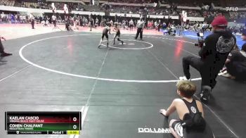 68 lbs Semifinal - Kaelan Cascio, Virginia Beach Fight House vs Cohen Chalfant, Midlothian Miners