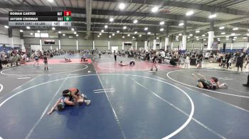 65 lbs 3rd Place - Roman Carter, Mat Demon WC vs Jayden Crisman, Salem Elite Mat Club