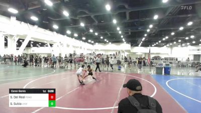 58 lbs Consolation - Sier Del Real, Pomona Elite vs Samuel Subia, Legends Of Gold LV
