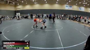 80 lbs Round 1 (10 Team) - Gunnar Flythe, Capital City WC vs Koltyn Welch, Brawler Elite