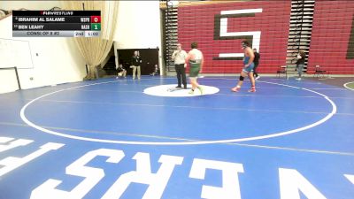 285 lbs Consi Of 8 #2 - Ibrahim Al Salame, West Springfield vs Ben Leahy, Nashoba