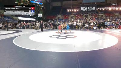 157 lbs 5th Place Match - David Burchett, CO vs Will Deutschlander, OK