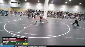 126 lbs Cons. Round 1 - Brayden Canoyer, Nebraska vs Cole Barendregt, Team Idaho Wrestling Club