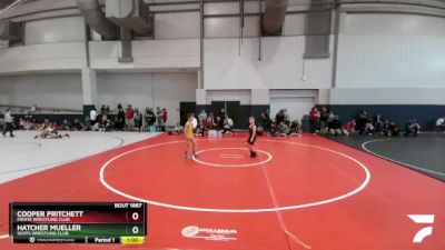 72 lbs Cons. Round 2 - Hatcher Mueller, Scots Wrestling Club vs Cooper Pritchett, Pirate Wrestling Club