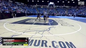 115 lbs Cons. Round 1 - TaNayaih Hunt, Wichita-Southeast vs Naomi Mayfield, Gardner Edgerton