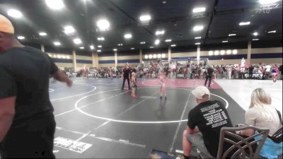 54 lbs Quarterfinal - Kaine Breen, Thorobred/CTWC vs Sadie Sweat, Kalispell WC