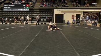 174 lbs Quarterfinal - Gage LaPlante, Army vs Nick Fine, Columbia