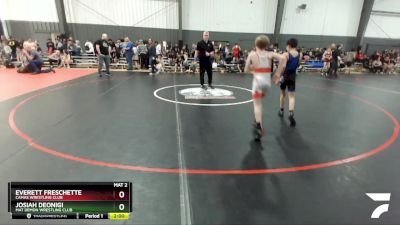 78 lbs Cons. Semi - Everett Freschette, Camas Wrestling Club vs Josiah Deonigi, Mat Demon Wrestling Club