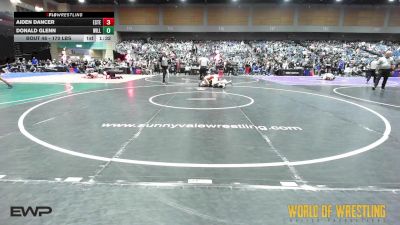 170 lbs Round Of 32 - Aiden Dancer, Esteem Wrestling Academy vs Donald Glenn, Willits Grappling Pack