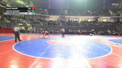 132-3A Cons. Round 1 - Isaac Brown, Lumpkin Co. vs Uriyah Smoker, Calvary Day School