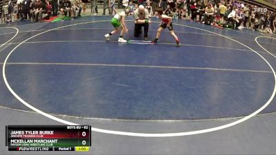 62 lbs Champ. Round 1 - James Tyler Burke, Aniciete Training Club vs McKellan Marchant, Payson Lions Wrestling Club
