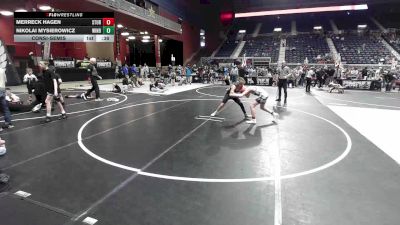 106 lbs Consolation - Merreck Hagen, Sturgis Youth WC vs Nikolai Mysierowicz, Windy City WC