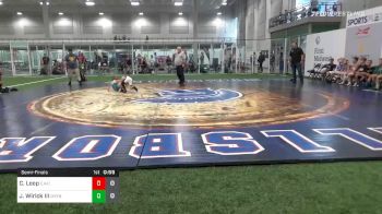 46 lbs Semifinal - Cruz Loop, Elite Athletic Club DZ vs James Wirick III, Youngbloods