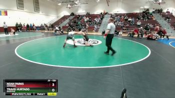 150 lbs Cons. Round 7 - Travis Hurtado, Riverton vs Noah Parks, Kemmerer