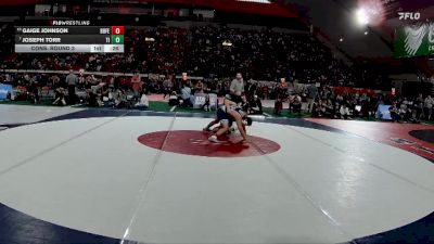 4A 165 lbs Cons. Round 3 - Joseph Torr, Timberlake vs Gaige Johnson, Bonners Ferry
