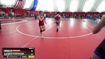 120 lbs Round 2 (6 Team) - Addelynn Rodman, Team Gold vs Elizabeth Rademacher, Team Pink
