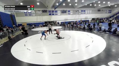 150 lbs Cons. Round 6 - Ayden Pham, Santa Ana Wrestling Club vs Julian Solis, OCRTC