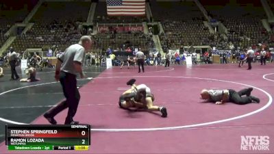 113 lbs Semifinal - STEPHEN SPRINGFEILD, Mountain Brook vs Ramon Lozada, Wetumpka