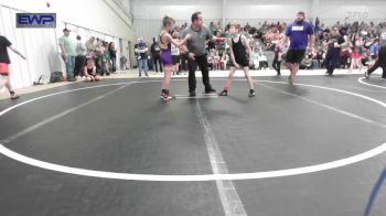 67 lbs Quarterfinal - Constantine Kincaid, Runestone vs Jestin Rosson, Vian Wrestling Club