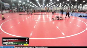110 lbs Rd# 5- 3:45pm Friday Final Pool - Kingston Stroshine, POWA vs Nolan Seman, Minnesota Funky Singlets