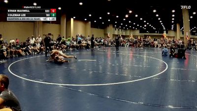 165 lbs Quarters & 3rd Wb (32 Team) - Coleman Lee, Team Mat Clash vs Ethan Maxwell, North Shelby Regulators Red