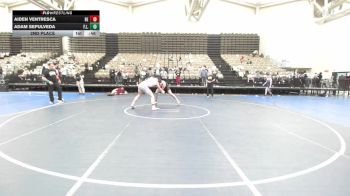 190-I lbs 2nd Place - Aiden Ventresca, Boyertown East vs Adam Sepulveda, F.L.O.W.