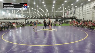 235 lbs Izabella Riebe, Wisconsin vs Katherine Luna, California Gold