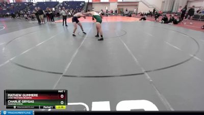 174 lbs Semifinal - Charlie Grygas, Oswego State vs Mathew Gummere, Case Western Reserve