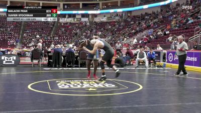 189 lbs Preliminaries - Malachi Peak, Bethlehem Center vs Xavier Stockman, Johnsonburg