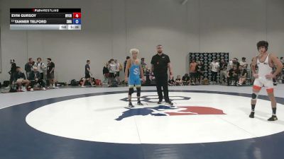 61 kg Cons. Sub-rd Of 16 - Evin Gursoy, New York City RTC vs Tanner Telford, Sanderson Wrestling Academy