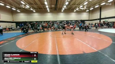 144A Round 1 - Brayden Miracle, Natrona County vs Devan Clawson, Riverton