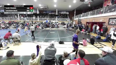 150 lbs Cons. Round 7 - Jackson Beck, Meridian vs Alec Fraser, Camas