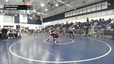 157 lbs Cons. Round 4 - Luke Kessler, San Clemente vs Dominic Hidalgo, Etiwanda