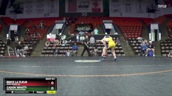 112 lbs Cons. Round 4 - Brice La Fleur, Dark Horse WC vs Cadon Waatti, Michigan Revolution