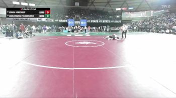 Boys 4A 126 lbs Cons. Round 2 - Jonathan Finnestad, Kentwood vs John Kindler, Eastlake