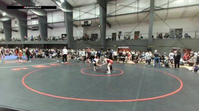 Junior Girls FS - 135 lbs Champ. Round 2 - Caidence Crawford, OR vs Piper Pike, CA