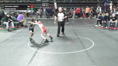 50 lbs Round Of 16 - Grayson Janezic, Triumph Trained vs Baron McCoy, American MMAW