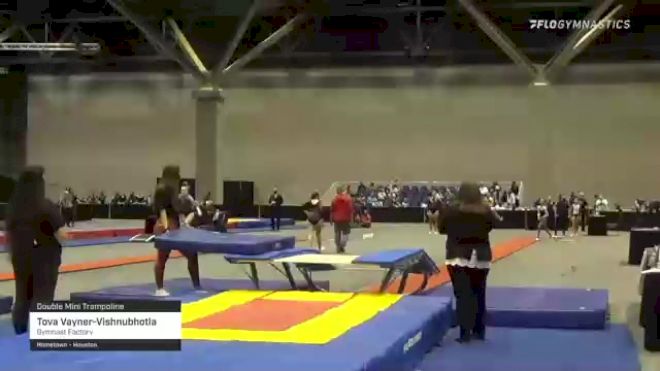 Tova Vayner-Vishnubhotla - Double Mini Trampoline, Gymnast Factory - 2021 USA Gymnastics Championships