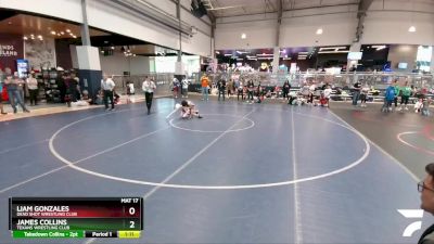 85 lbs Champ. Round 2 - James Collins, Texans Wrestling Club vs Liam Gonzales, Dead Shot Wrestling Club