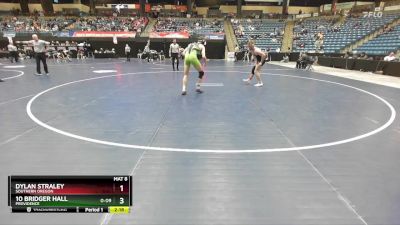 157 lbs Cons. Round 2 - 10 Bridger Hall, Providence vs Dylan Straley, Southern Oregon
