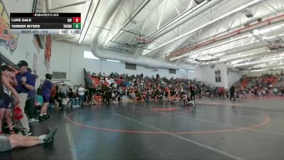 110 lbs Cons. Semi - Tanner Myers, Thermopolis Middle School vs Luke Gale, Riverton Middle School