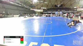 2A 157 lbs 7th Place Match - Ammon Combs, Black Hills vs Colin Attaway, East Valley (Yakima)