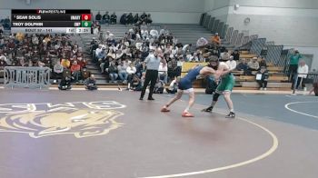 141 lbs Quarterfinal - Sean Solis, UMary vs Troy Dolphin, Wisconsin-Parkside