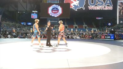 132 lbs Champ. Rd Of 32 - Tanner Telford, Utah vs Nathaniel Mitchell, California