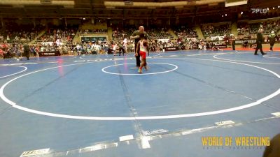 67 lbs Consi Of 16 #2 - Kierre Peak, Ready RP Nationals vs Nico Distasio, Region Wrestling Academy