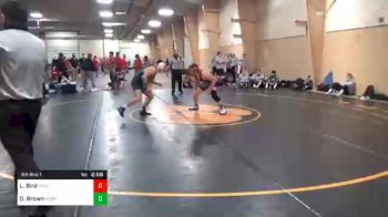 141 lbs Prelims - Liam Bird, Western Colorado vs Dylan Brown, NEO