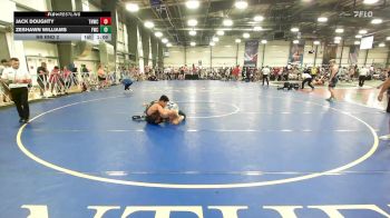 195 lbs Rr Rnd 2 - Jack Doughty, TNWC Blue vs Zeshawn Williams, Freakztyle Wrecking Crew