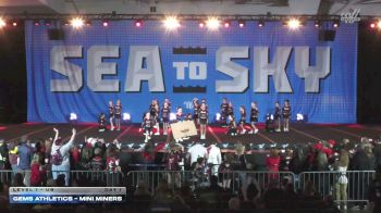 Gems Athletics - Mini Miners [2026 L1 - U8 Day 1] 2026 Sea to Sky International Cheer Championship